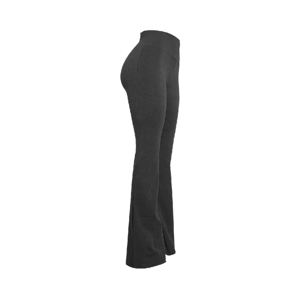 Flare Pants Algodón - Gris Oscuro