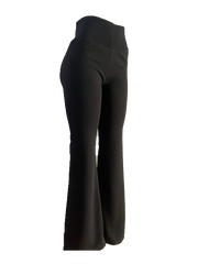 Flare Pants - Tela Sofía - Negro