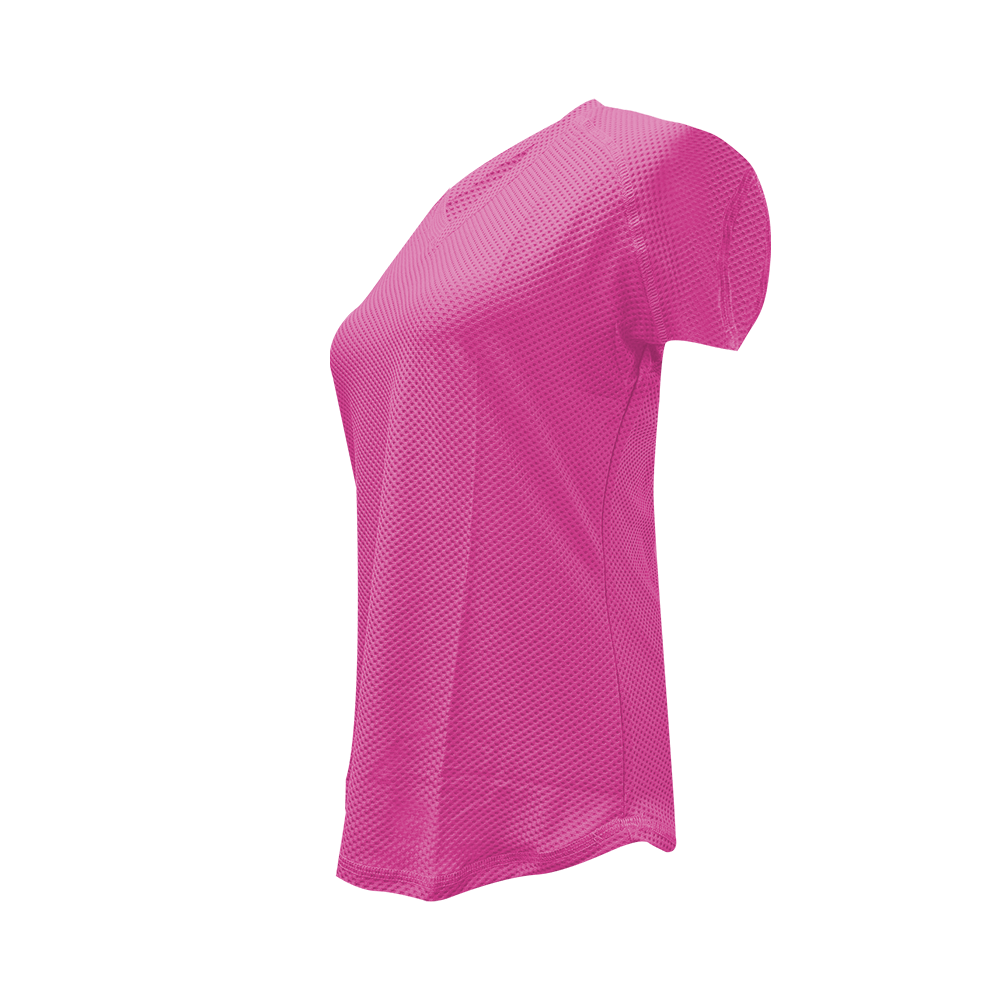 Polera Manga Corta Rosada