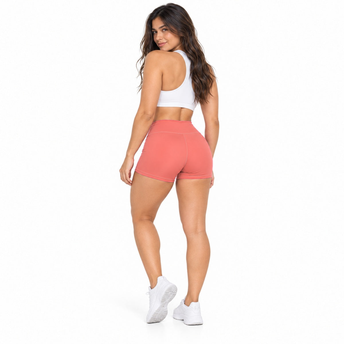 Short Suplex Premium - Liso - Coral