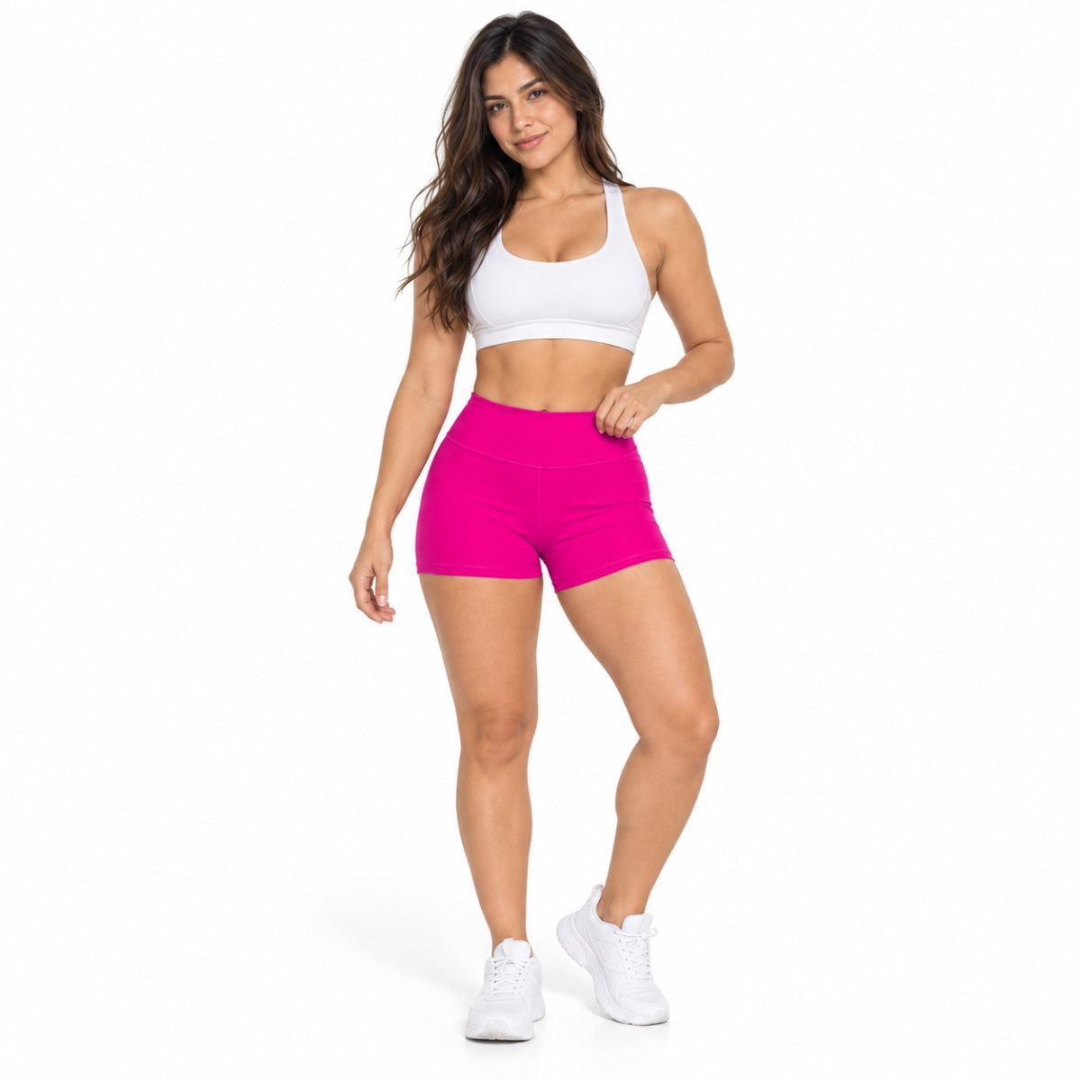 Short Suplex Premium - Liso - Fucsia