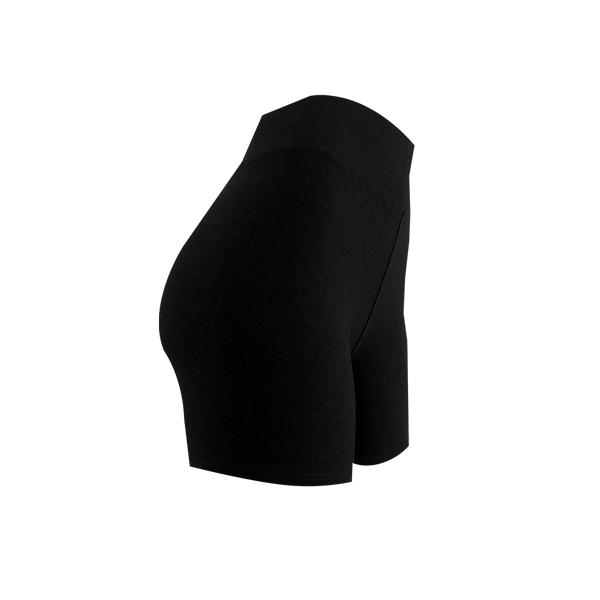 Short Suplex Negro Liso - Talla Estándar